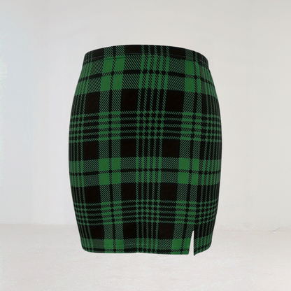 Trendy Plaid Mini Skirt